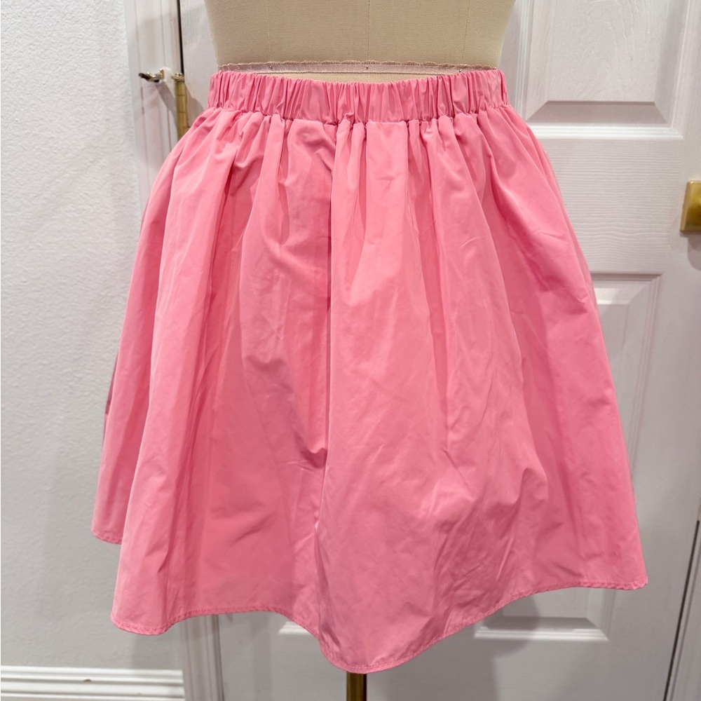 H&M A-Line Dusty Pink Mini Skirt - Picture 5 of 9